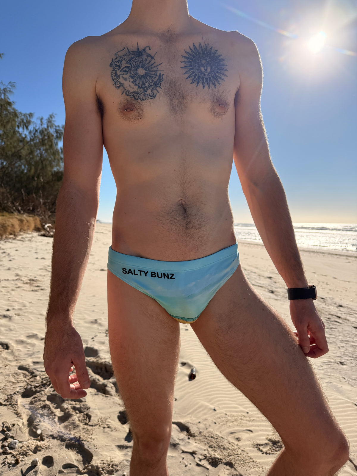 Coastal Signature Swim Brief ~ Life on the Beach